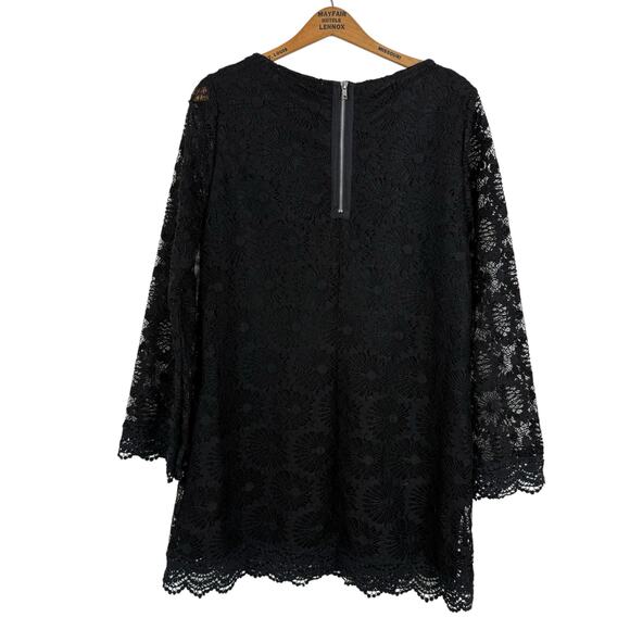 Liberty Love Women Lace Overlay Dress Large Dark Romantic Moody Fairy Grunge - Picture 3 of 6